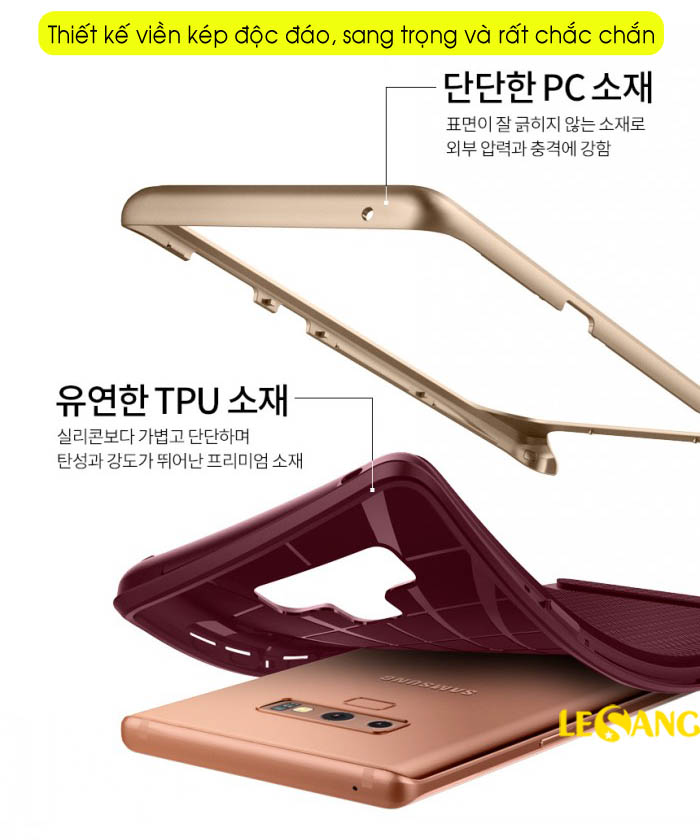 Ốp lưng Samsung Galaxy Note 9 Spigen Neo Hybrid 2