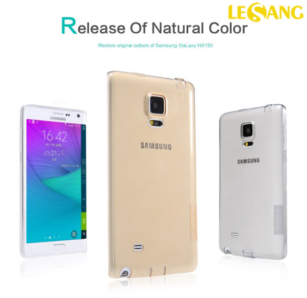 Ốp lưng Note Edge Nillkin nhựa dẻo trong suốt 1