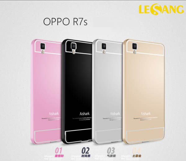 Ốp lưng Oppo R7S Aishark Armor Metal 1