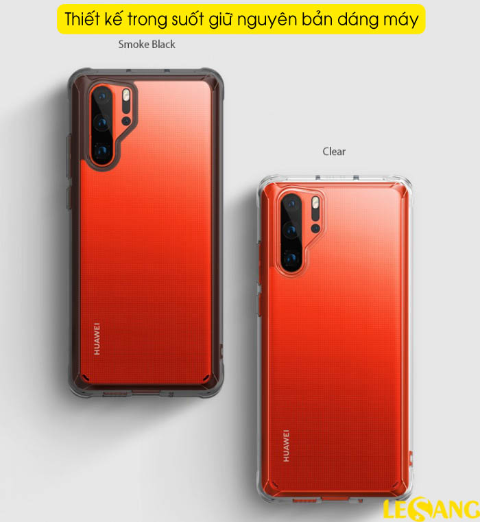 Ốp lưng Huawei P30 Pro Ringke Fusion trong suốt 1