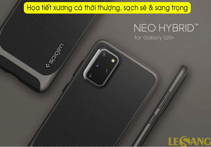 Ốp lưng Samsung Galaxy S20 Plus Spigen Neo Hybrid 4