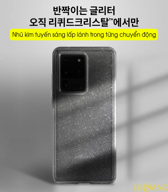 Ốp lưng Samsung S20 Ultra Spigen Liquid Crystal Glitter 1