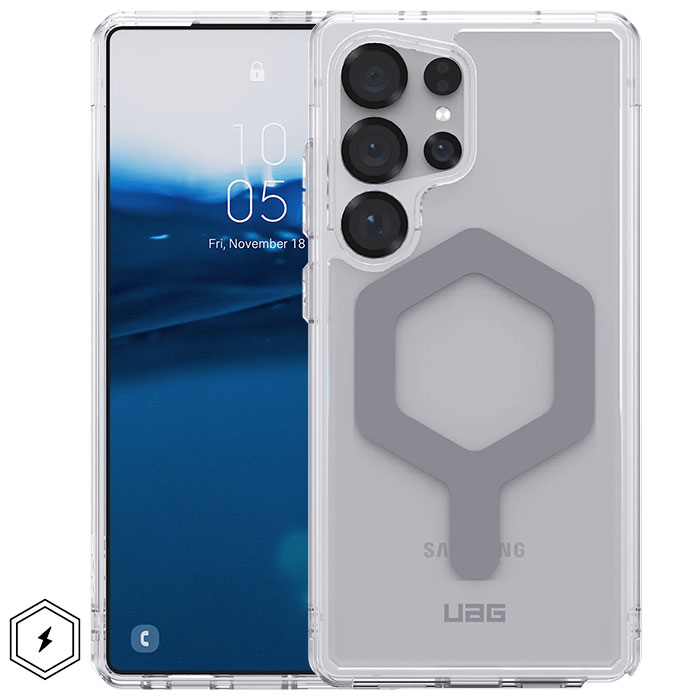 Ốp lưng Galaxy S25 Ultra UAG Plyo Pro Magsafe trong suốt 1