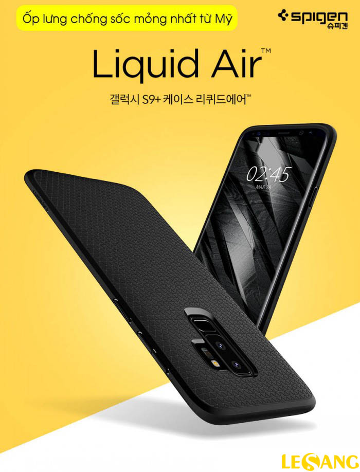 Ốp lưng Galaxy S9 Plus Spigen Liquid Air Armor 1