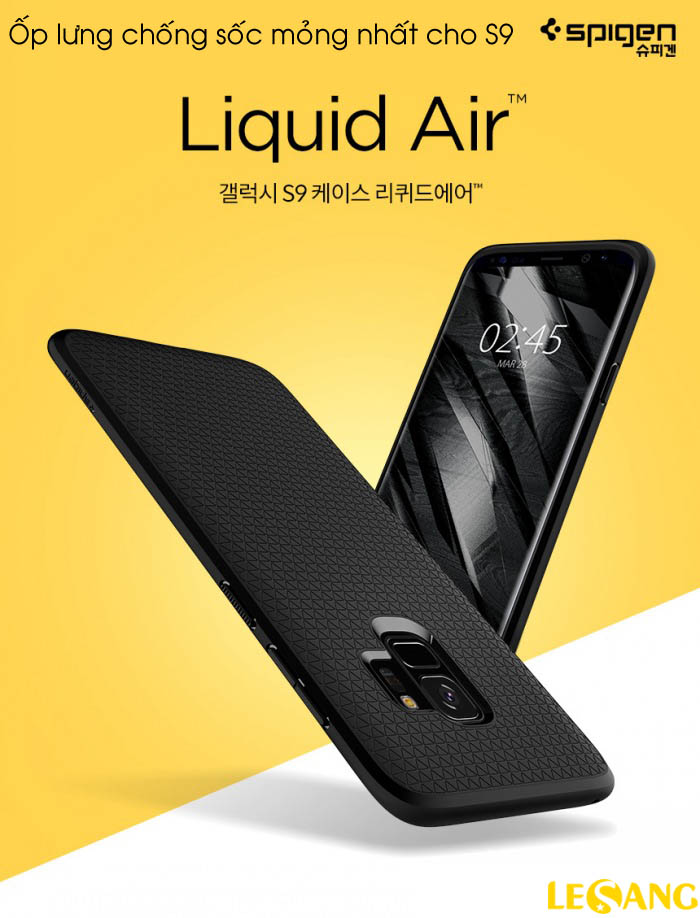 Ốp lưng Galaxy S9 Spigen Liquid Air Armor 2