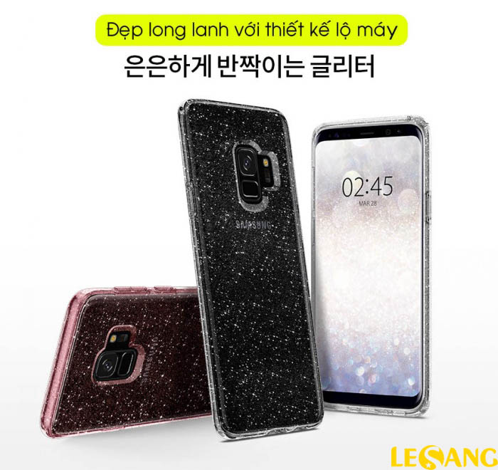 Ốp lưng Galaxy S9 Spigen Liquid Crystal Glitter 36