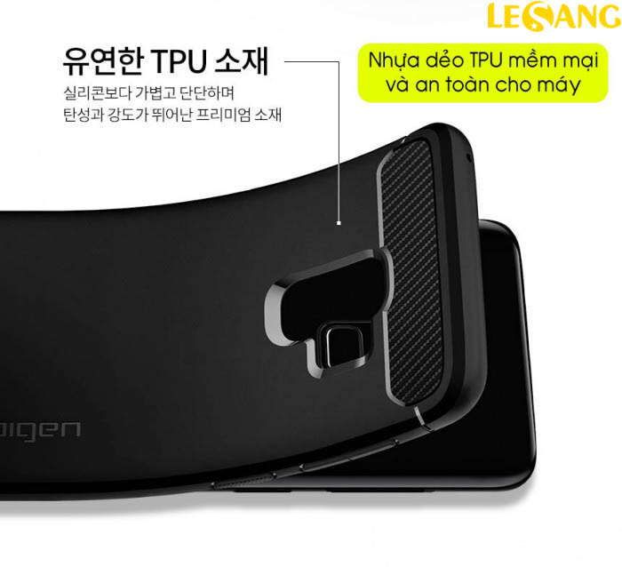 Ốp lưng Samsung Galaxy S9 Spigen Rugged Armor 3