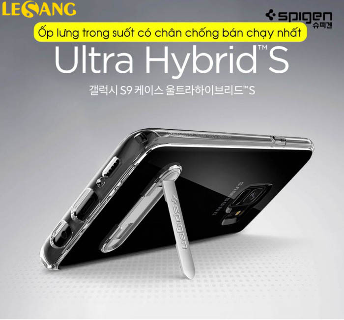 Ốp lưng S9 Spigen Ultra Hybrid S có chân chống 23