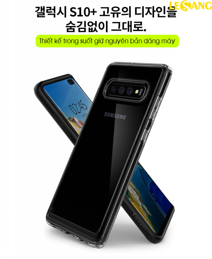 Ốp lưng Samsung Galaxy S10 Spigen Ultra Hybrid 2