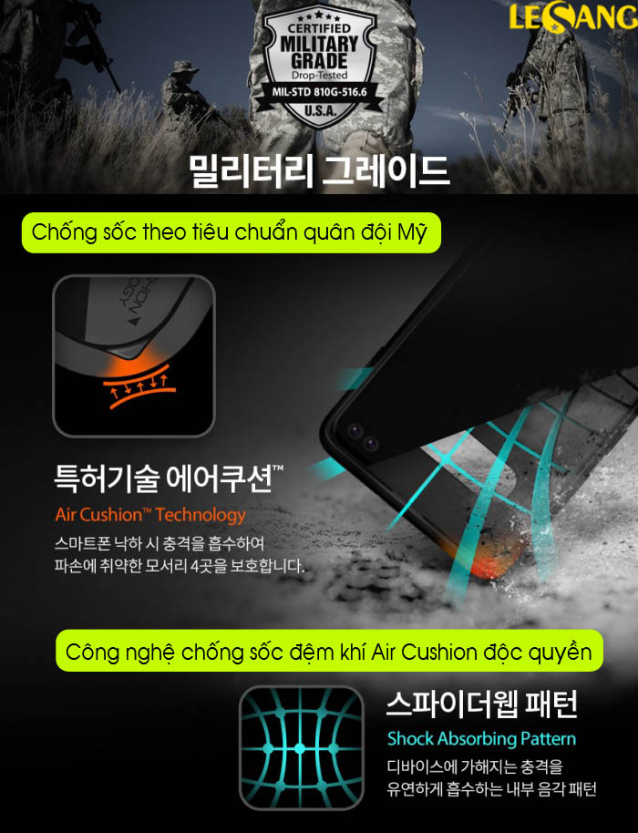 Ốp lưng Samsung S10 Plus Spigen Core Armor 2