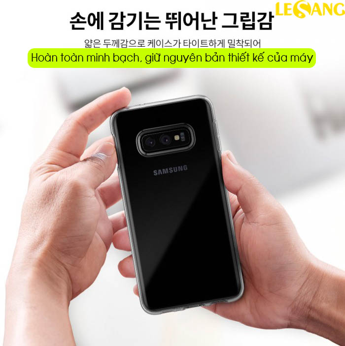 Ốp lưng Samsung Galaxy S10E Spigen Liquid Crystal 2