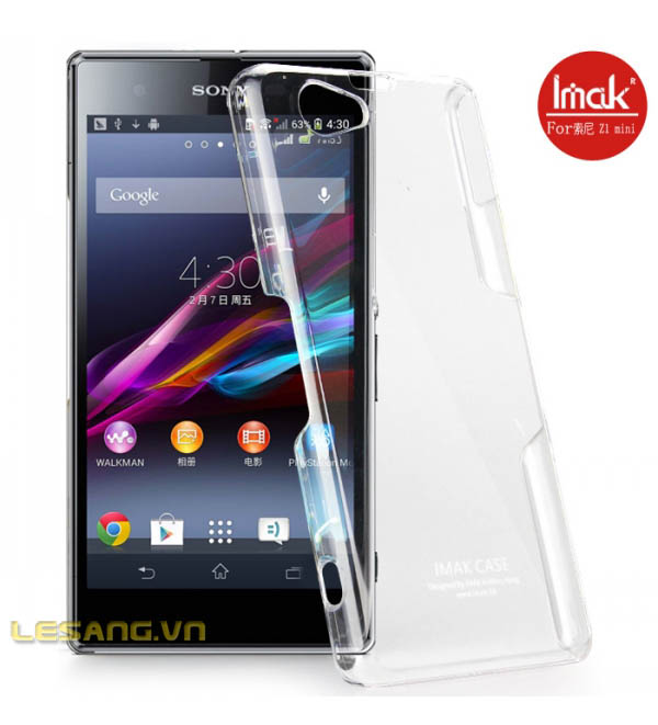 Ốp lưng Sony Z1 Mini imak trong suốt 2