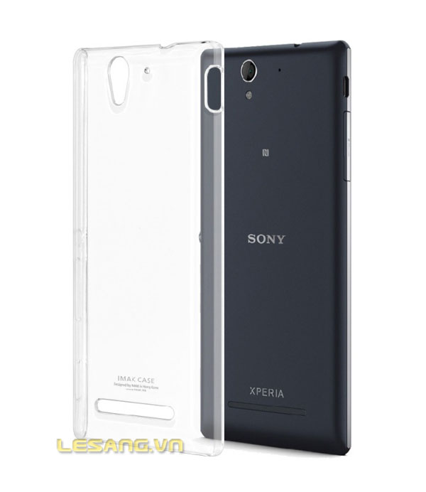 Ốp lưng Xperia C3 imak trong suốt 2