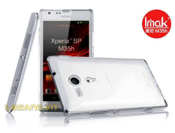 Ốp lưng Xperia SP imak trong suốt 1254
