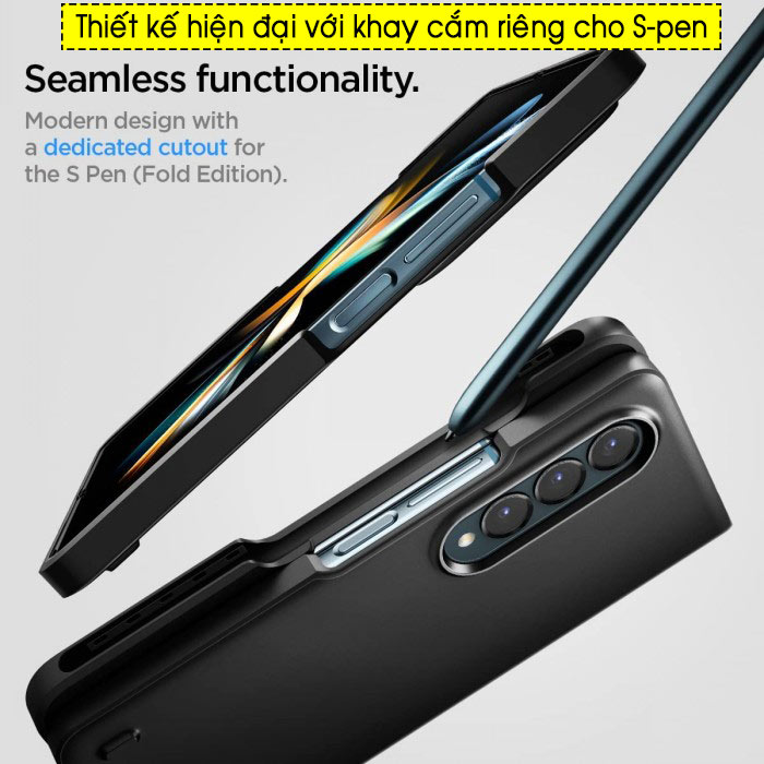 Ốp lưng Samsung Z Fold 4 Spigen Thin Fit P 1