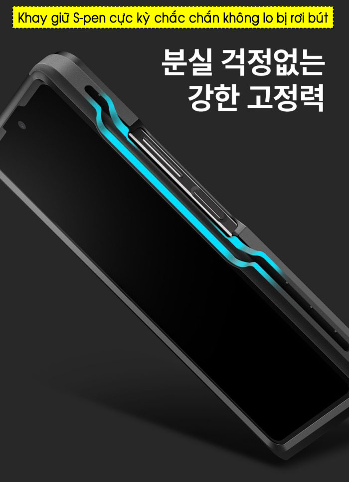 Ốp lưng Samsung Z Fold 5 Spigen Thin Fit P - Có khe cắm bút 3