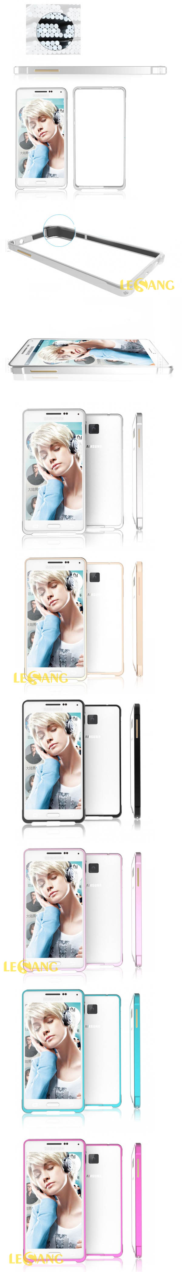 ốp viền Galaxy Alpha Luphie bằng kim loại 3265