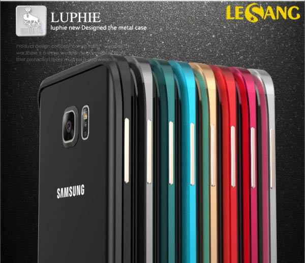 Ốp viền Note 5 Luphie Metal nhôm nguyên khối 1