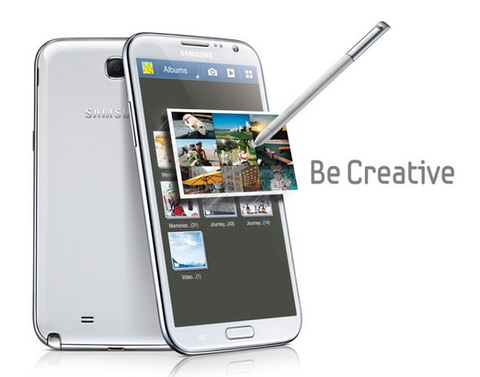 Samsung Galaxy note 2 đã có mặt, hình ảnh, thông tin - 1