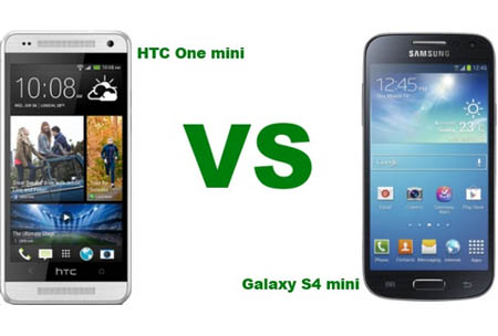 So sánh HTC One Mini và Galaxy S4 Mini - 1