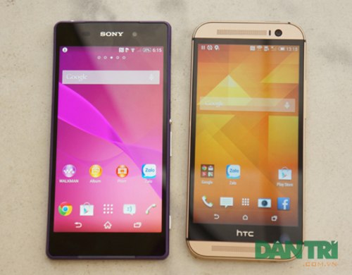 Sony Z2 đọ dáng cùng HTC One M8 - 1