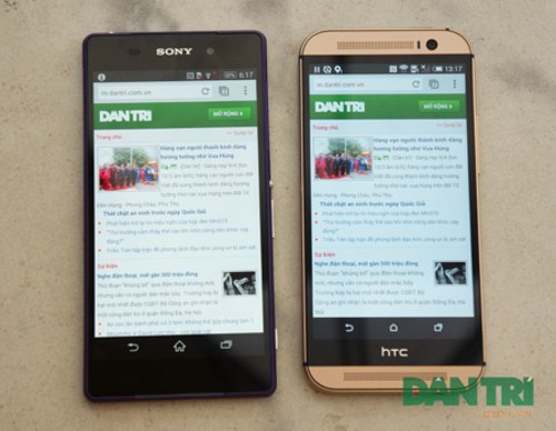 Sony Z2 đọ dáng cùng HTC One M8 - 7