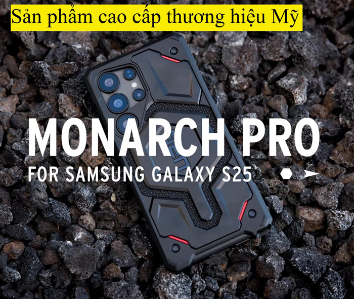 Ốp lưng Galaxy S25 Ultra UAG Monarch Pro Kevlar124