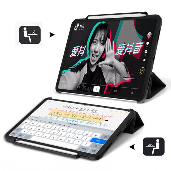 Bao Da Ipad Pro 11 2021 / 2020 Ringke Smart Có Khe Cắm Bút, Siêu Mỏng