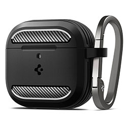 Vỏ ốp - Hộp đựng Airpods 4 Spigen Rugged Armor